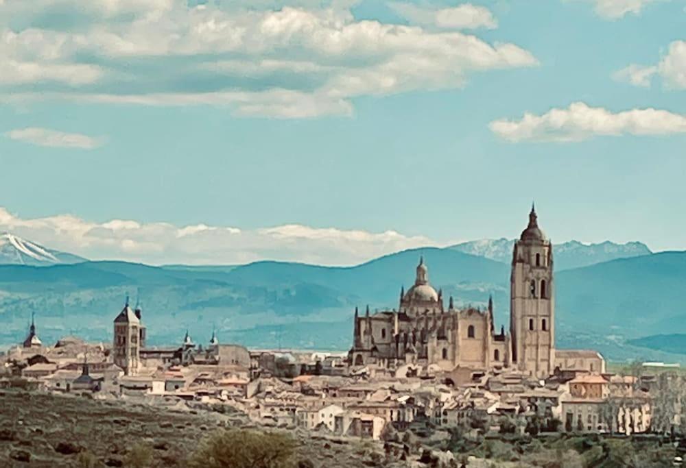 Quinta Mazagatos Segovia Villa ลา ลาสตริญา ภายนอก รูปภาพ