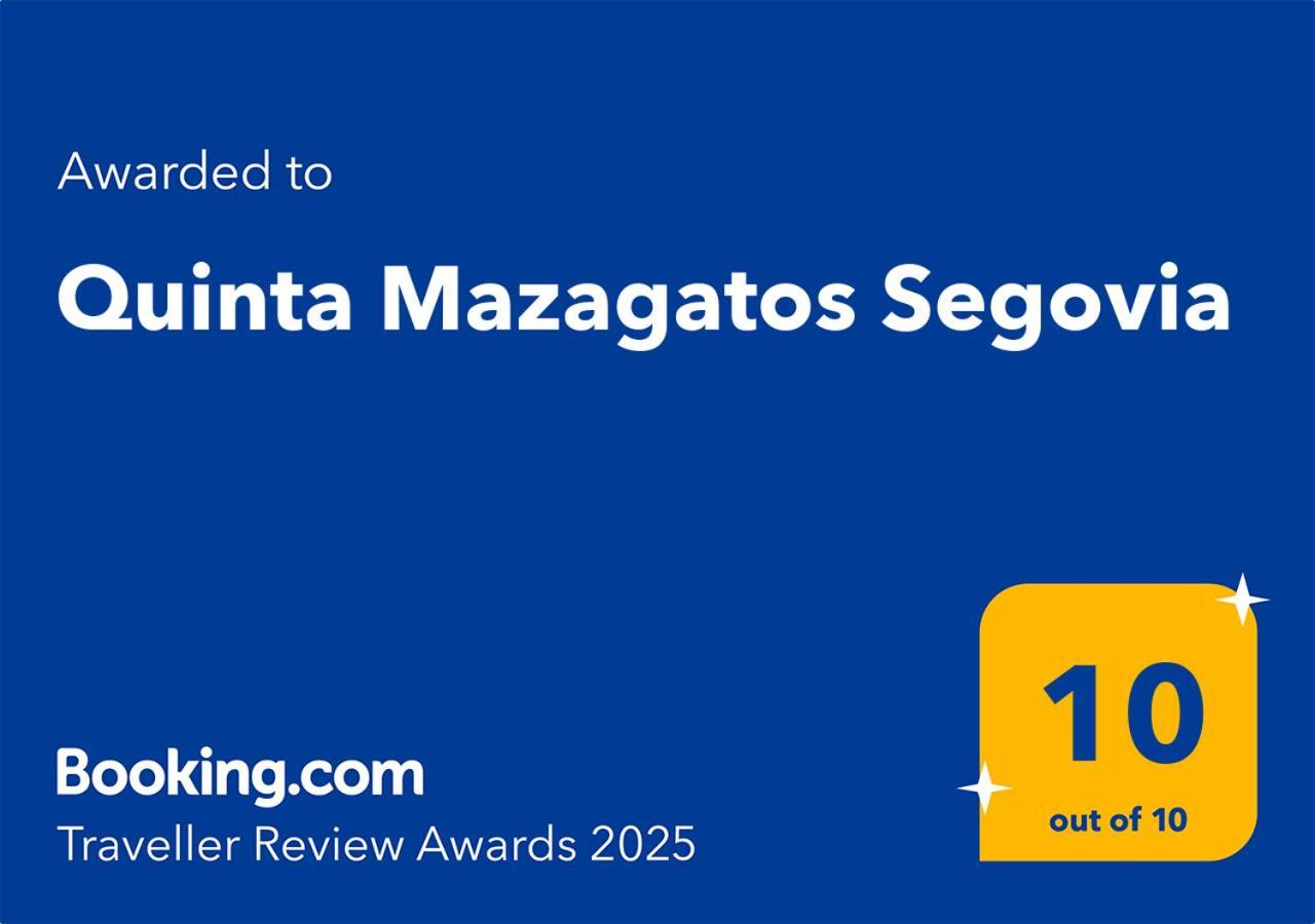 Quinta Mazagatos Segovia Villa ลา ลาสตริญา ภายนอก รูปภาพ